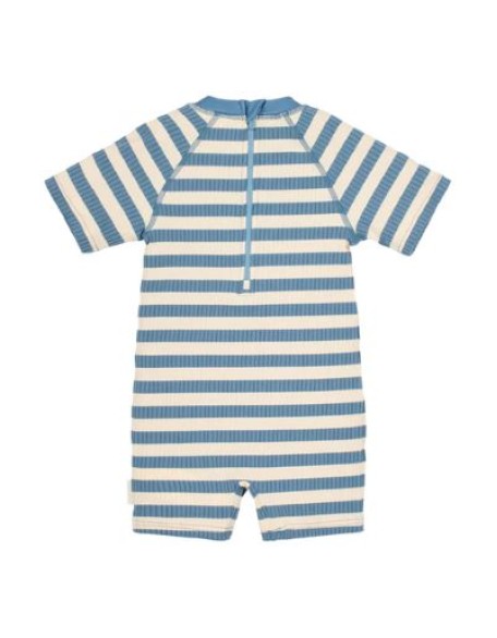 Едноделен костим за капење Ocean Blue Stripes 74/80 - Little Dutch Едноделен костим за капење Ocean Blue Stripes 74/80 - Little Dutch