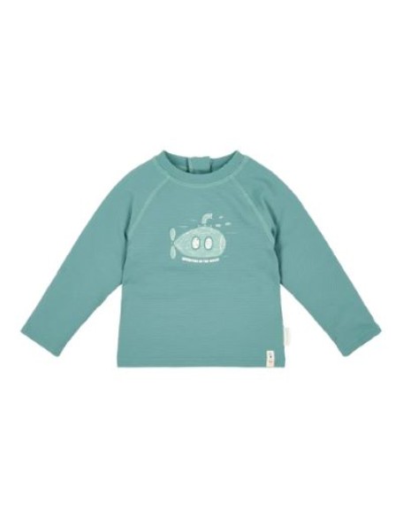Маица за капење со долги ракави Ocean Green 86/92 - Little Dutch Маица за капење со долги ракави Ocean Green 86/92 - Little Dutch