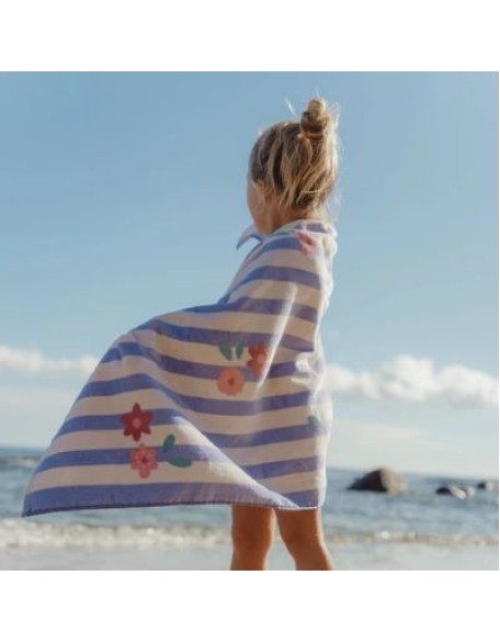 Крпа за плажа - Dreamy Purple Stripe, Little Dutch Крпа за плажа - Dreamy Purple Stripe, Little Dutch