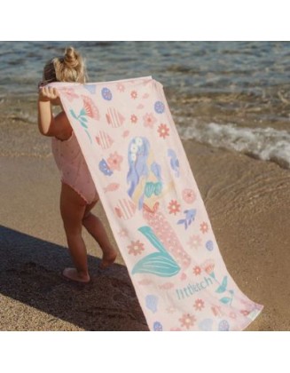 Крпа за плажа - Dreamy Mermaid Multicolour, Little Dutch