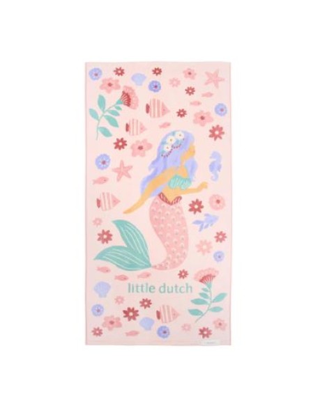 Крпа за плажа - Dreamy Mermaid Multicolour, Little Dutch Крпа за плажа - Dreamy Mermaid Multicolour, Little Dutch