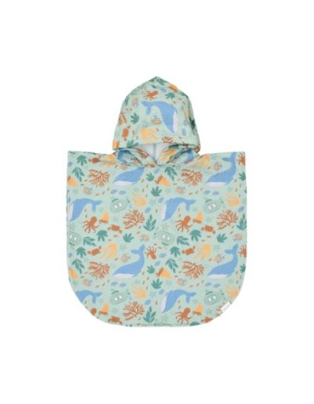 Пончо за плажа -  Ocean World Multicolour, Little Dutch