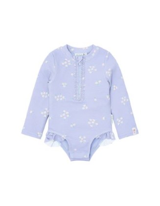 Едноделен костим за капење Dreamy Lavender 62/68 - Little Dutch