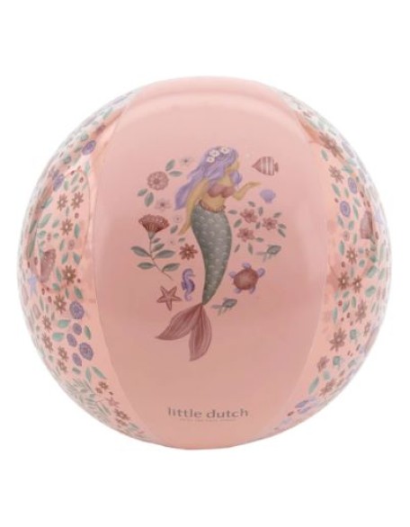 Топка за плажа Dreamy Mermaid 35 см - Little Dutch Топка за плажа Dreamy Mermaid 35 см - Little Dutch