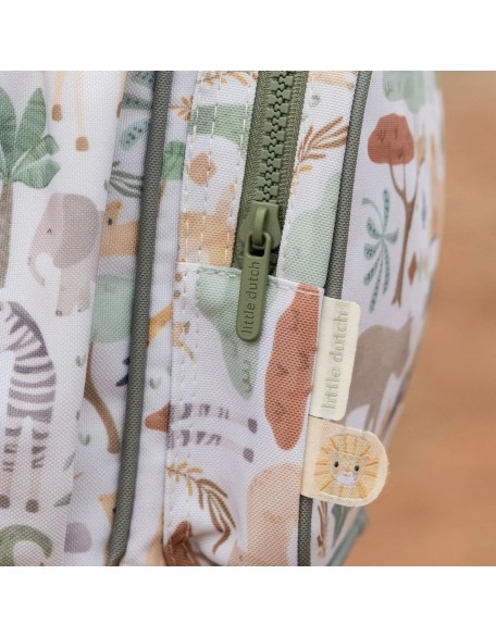 Детски ранец 40 cm - Safari Friends, Little Dutch Детски ранец 40 cm - Safari Friends, Little Dutch