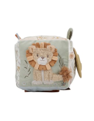 Мека коцка со активности - Safari friends, Little Dutch