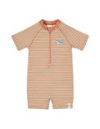 Едноделен костим за капење Ocean Brown Stripes 62/68 - Little Dutch