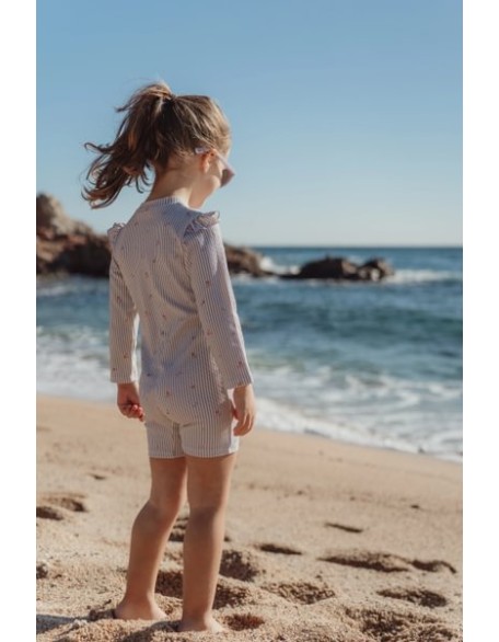 Едноделен костим за капење Dreamy Stripe 62/68 - Little Dutch