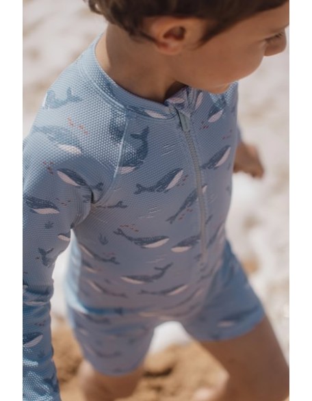 Едноделен костим за капење Ocean Splash 62/68 - Little Dutch