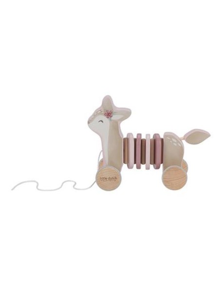 Дрвена срничка на влечење - Fairy Garden, Little Dutch