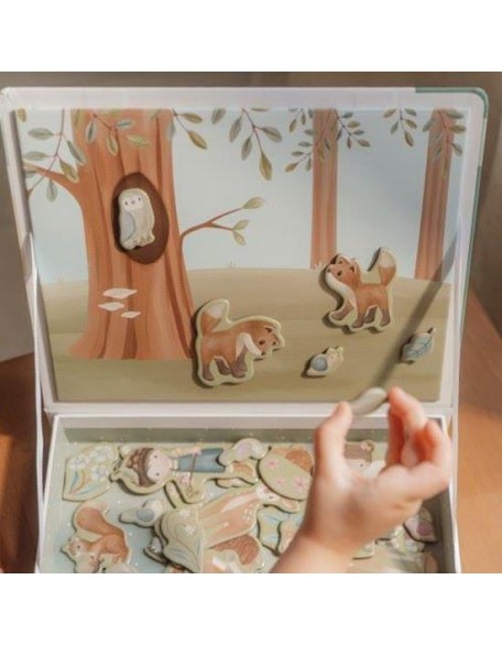 Магнетна табла - Forest friends, Little Dutch