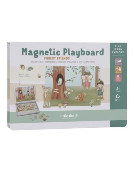Магнетна табла - Forest friends, Little Dutch