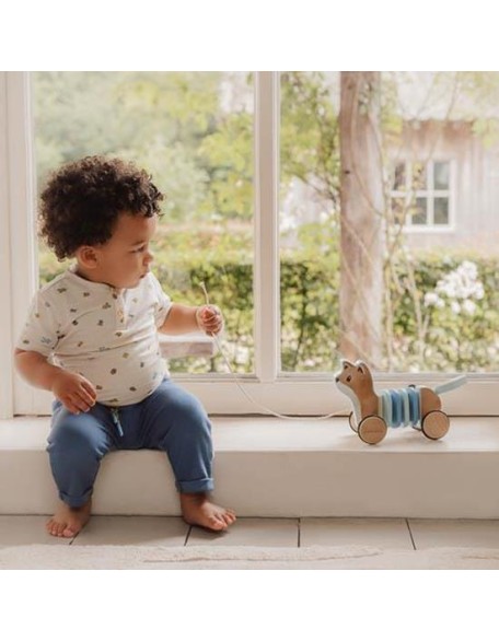 Дрвена лисица на влечење - Forest Friends, Little Dutch