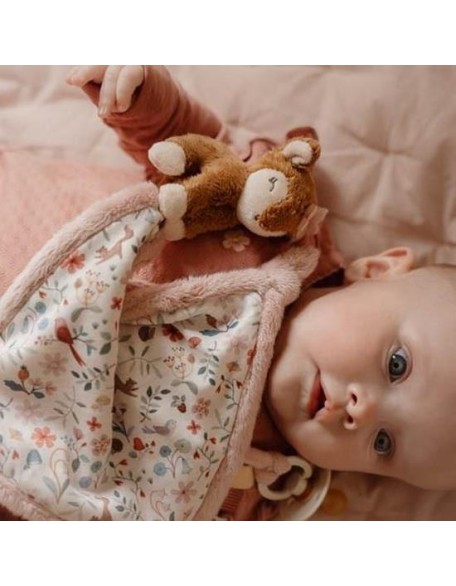 Мека играчка и држач за цуцла - Fairy Garden, Little Dutch