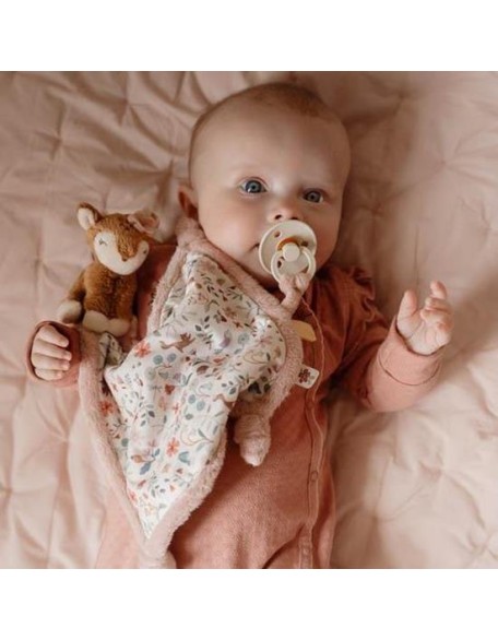 Мека играчка и држач за цуцла - Fairy Garden, Little Dutch