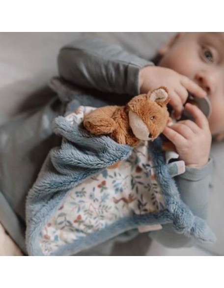 Мека играчка и држач за цуцла - Forest Friends, Little Dutch