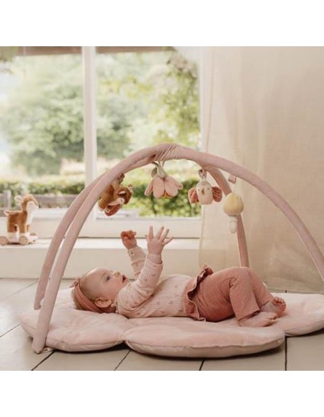 Мека подлога со висечки активности - Fairy Garden, Little Dutch