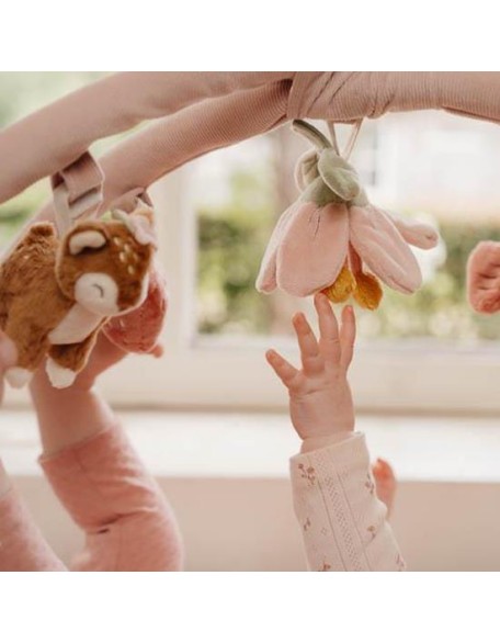 Мека подлога со висечки активности - Fairy Garden, Little Dutch