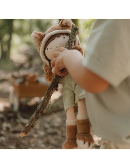 Мека кукла - Sam 35 см, Forest Friends, Little Dutch