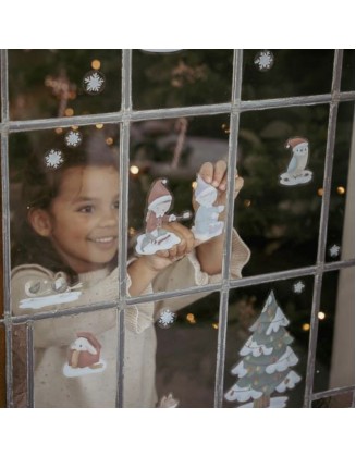 Новогодишни стикери за прозорец - Little Dutch