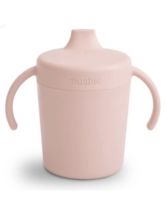 Чаша за вежбање со клунче - Румена, Mushie