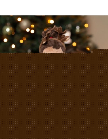 Новогодишна мека кукла Еви - 35 см, Little Dutch