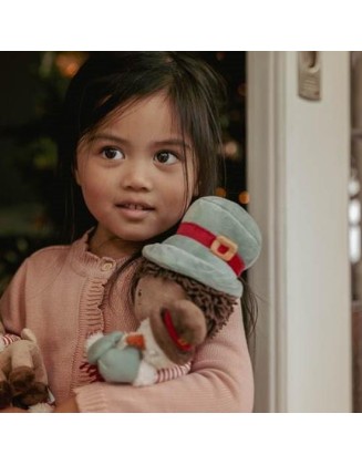 Новогодишна мека кукла Џејк - 35 см, Little Dutch