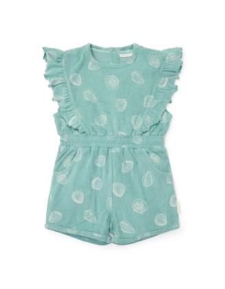 Ромпер Ocean Treasures Surf Blue 62/68 - Little Dutch