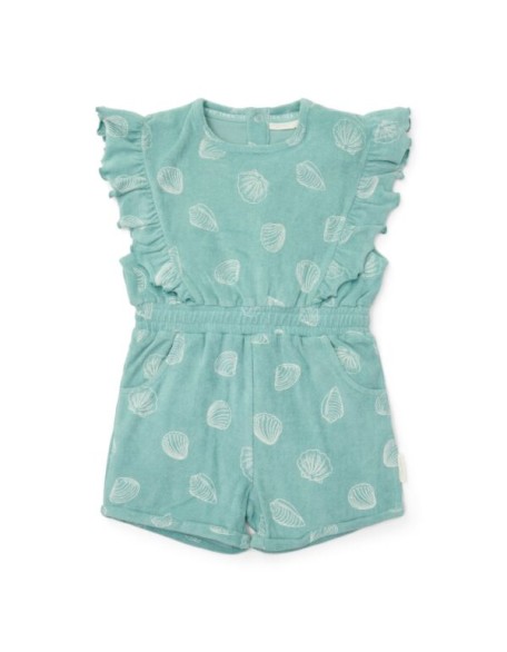 Ромпер Ocean Treasures Surf Blue 74/80 - Little Dutch