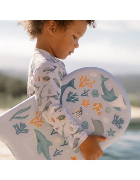 Едноделен костим за капење Ocean Sea Life 62/68 - Little Dutch