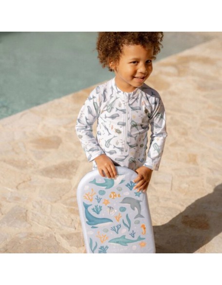 Едноделен костим за капење Ocean Sea Life 62/68 - Little Dutch