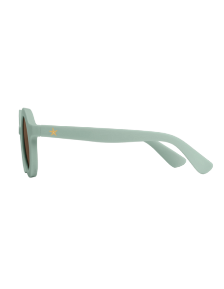 Детски очила за сонце - Round Sea Green, Little Dutch