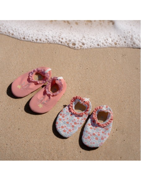 Чевли за плажа Multicolored Sunny Flowers - Little Dutch