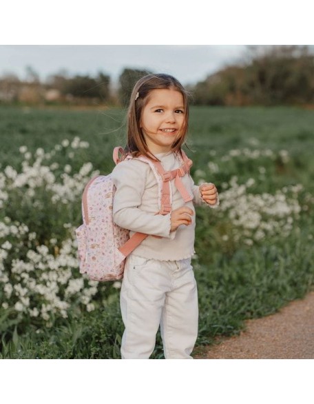 Детски еко ранец - Fairy Garden, Little Dutch