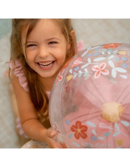 ЗD Топка за плажа со цвет - Little Dutch