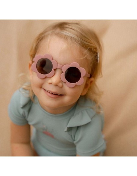 Детски очила за сонце - Flower Pink, Little Dutch