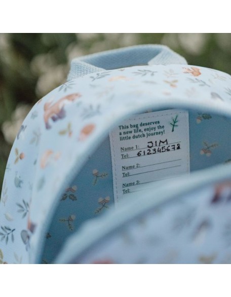 Детски еко ранец - Forest Friends, Little Dutch