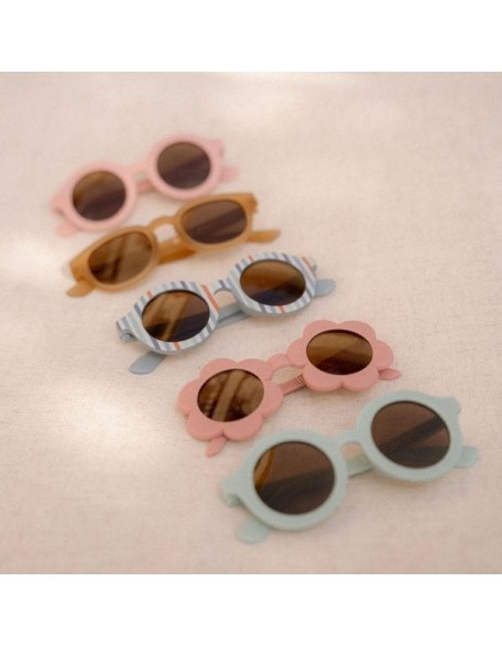 Детски очила за сонце - Round Stripes, Little Dutch