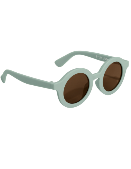 Детски очила за сонце - Round Sea Green, Little Dutch