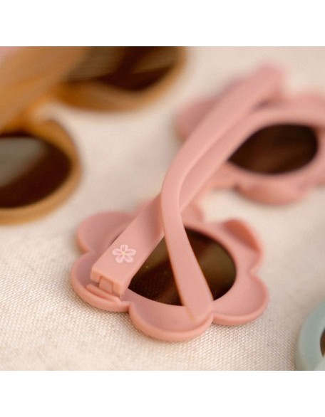 Детски очила за сонце - Flower Pink, Little Dutch