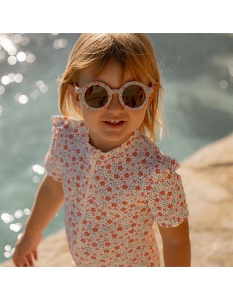 Детски очила за сонце - Round Flowers, Little Dutch