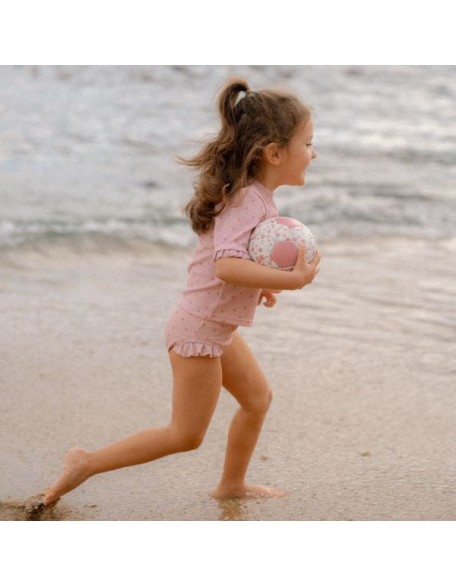 Мини топка за плажа - розева,  Little Dutch