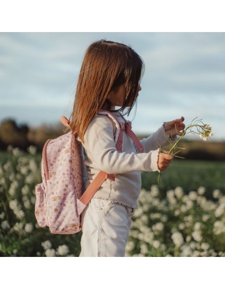 Детски еко ранец - Fairy Garden, Little Dutch