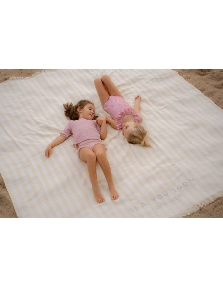 Крпа за плажа - Yellow Stripe, Little Dutch