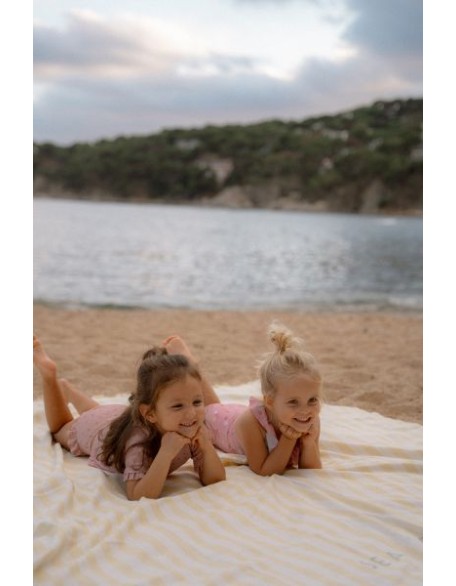 Крпа за плажа - Yellow Stripe, Little Dutch