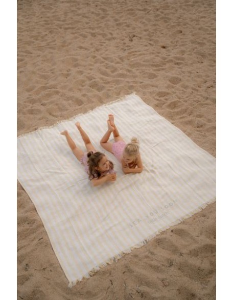 Крпа за плажа - Yellow Stripe, Little Dutch