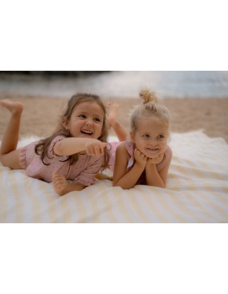 Крпа за плажа - Yellow Stripe, Little Dutch