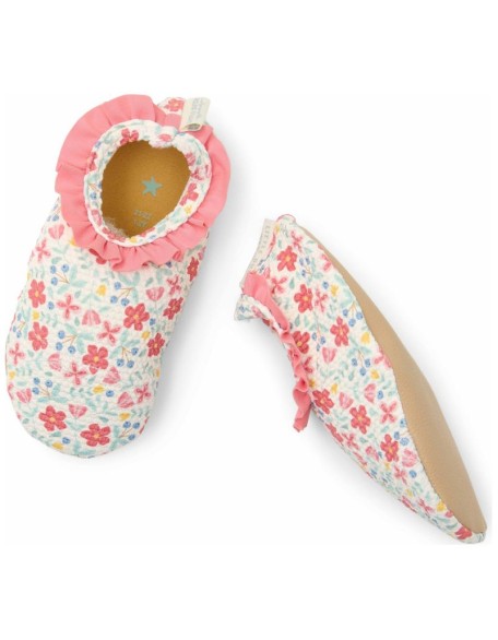 Чевли за плажа Multicolored Sunny Flowers - Little Dutch