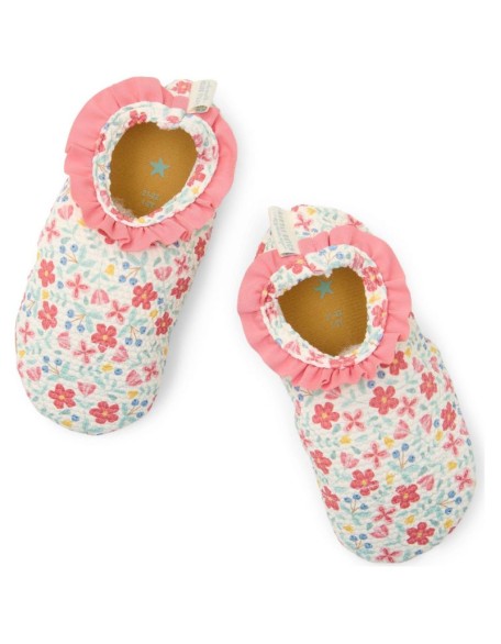 Чевли за плажа Multicolored Sunny Flowers - Little Dutch