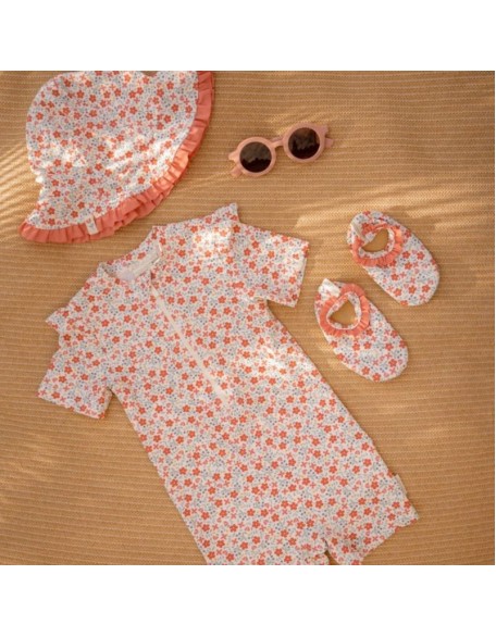 Чевли за плажа Multicolored Sunny Flowers - Little Dutch